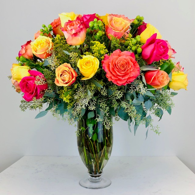 Glorious Mixed Rose Bouquet