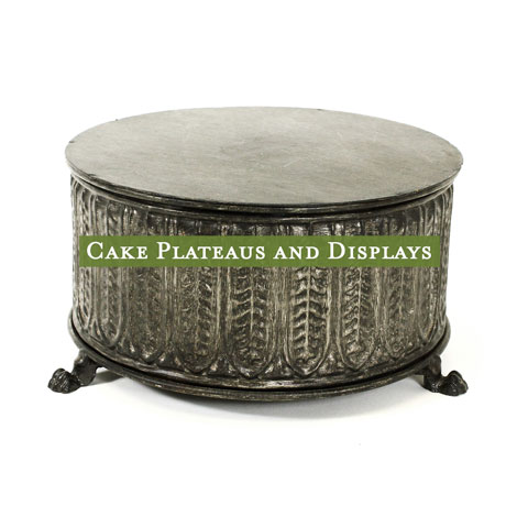 Cake Plateaus and Displays
