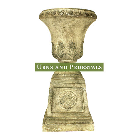 Urns and Pedestals